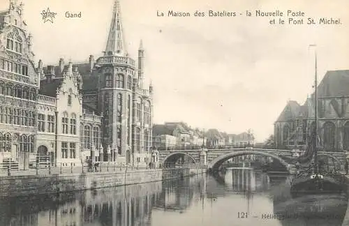 Belgium Gand le maison des bateliers