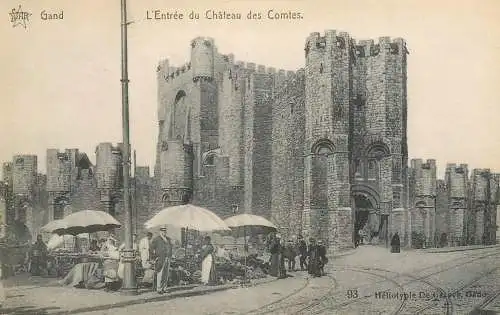 Belgium Gand chateau des Comtes