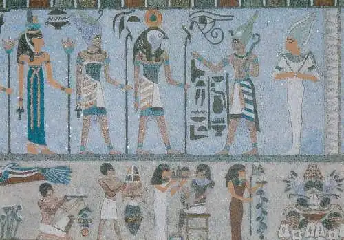 Egypt fresque egyptienne