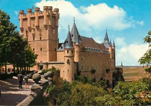 Spain Segovia El Alcazar