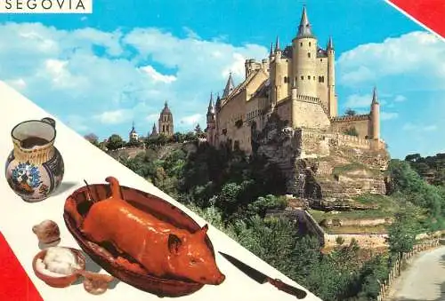Spain Segovia El Alcazar