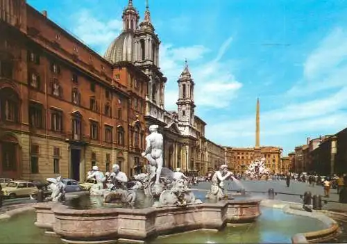 Italy Rome Navona square