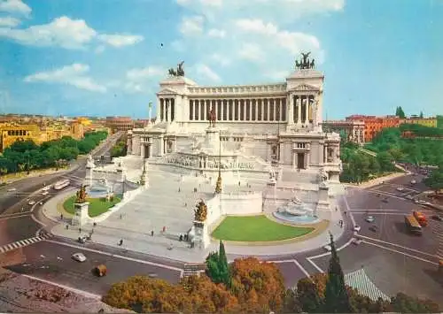 Italy Rome monument Vittorio Emanuele