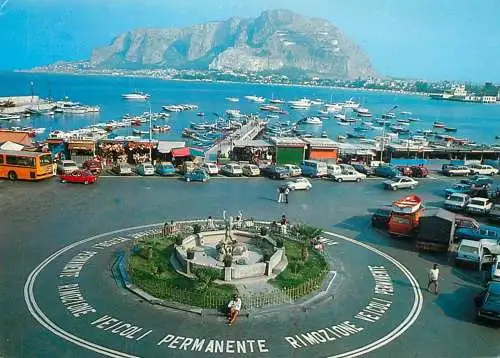 Italy Palermo Mondello the square