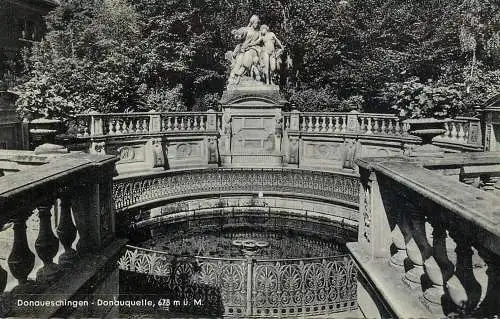 Germany Donaueschingen Donauquelle