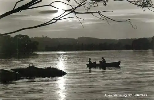 Germany Abendstimmung am Chiemsee