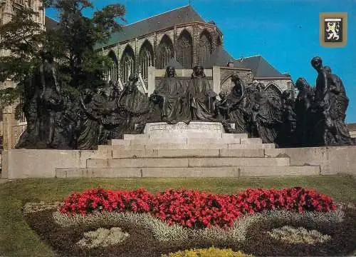 Belgium Gent Van Eyck monument