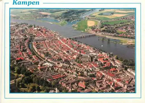 Netherlands Kampen aerial view