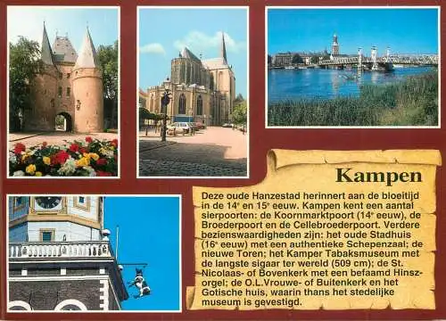 Netherlands Kampen multi view souvenir