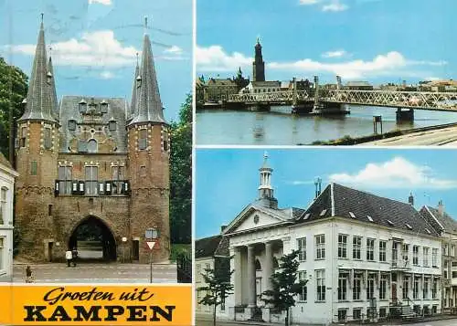 Netherlands Groeten uit Kampen different sights and sites