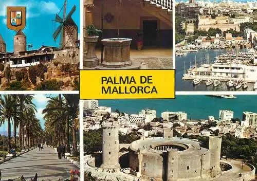 Spain Palma de Mallorca several sites and sights
