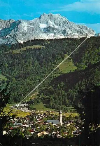 Germany Garmisch-Partenkirchen gegen Dreitorspitze panoramic view