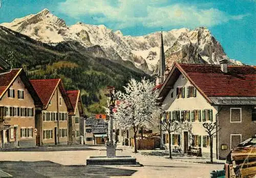 Germany Garmisch-Partenkirchen Floriansplatz