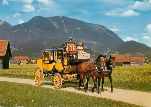 Germany Garmisch-Partenkirchen Postkutsche