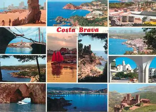 Spain Costa Brava several aspects and views