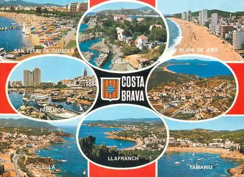 Spain Costa Brava several sights
