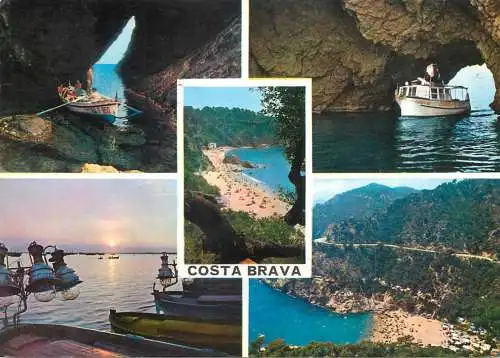 Spain Costa Brava different aspects