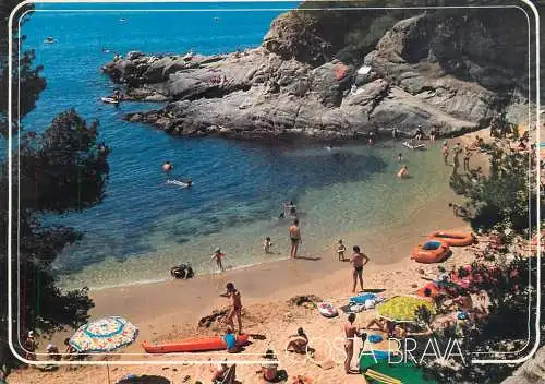 Spain Costa Brava littoral types and scenes