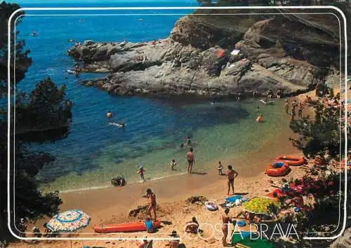 Spain Costa Brava beach view