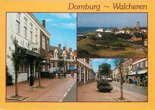Netherlands Groeten uit Domburg Walcheren several views