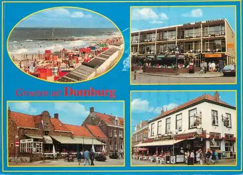 Netherlands Groeten uit Domburg multi view