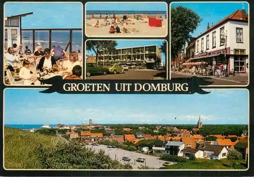Netherlands Groeten uit Domburg different views