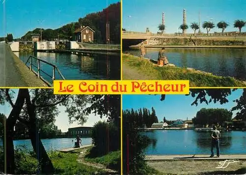 France Saint-Quentin (Aisne) Le coin du pecheur multi view