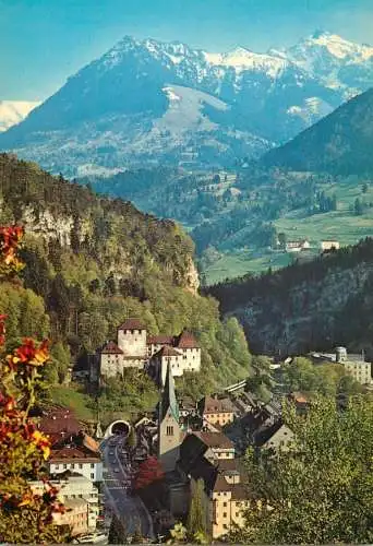 Austria Feldkirch Vorarlberg panoramic view