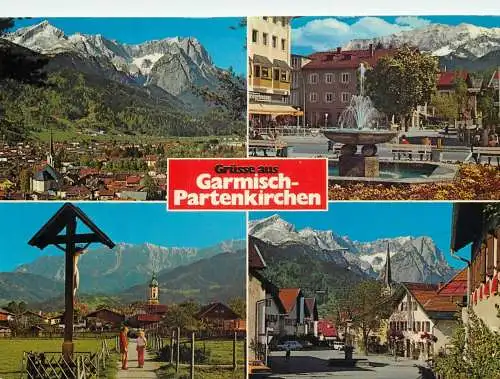 Germany Grusse aus Garmisch-Partenkirchen several views