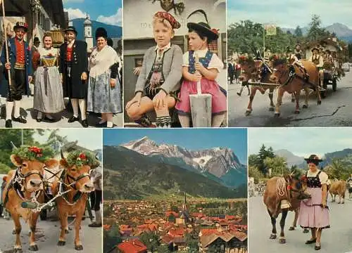 Germany Garmisch-Partenkirchen Werderfelserland und Trachten (Almabtrieb)