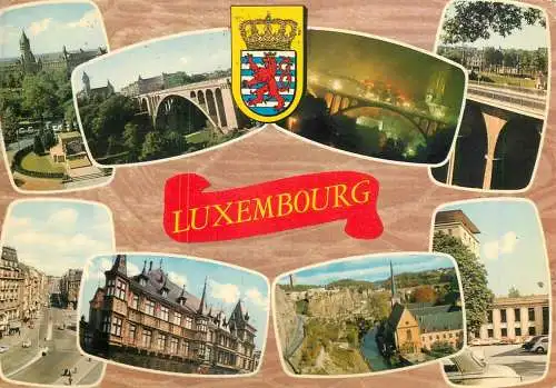 Souvenir de Luxembourg different views