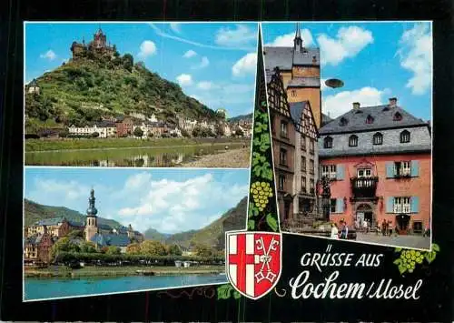 Germany Grusse aus dem Cochem an der Mosel several views