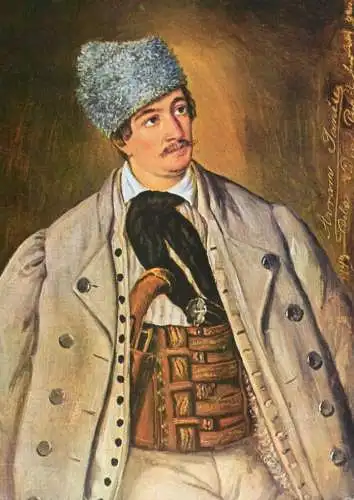 Romania Painting B. Iscovescu Avram Iancu