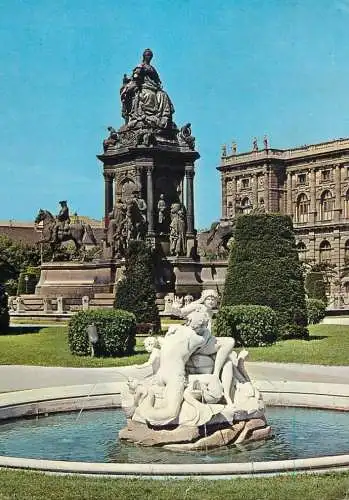Austria Vienna fountain