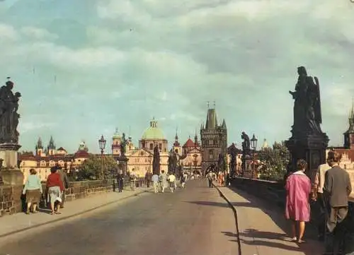 Czech Republic Prague Charles bridge
