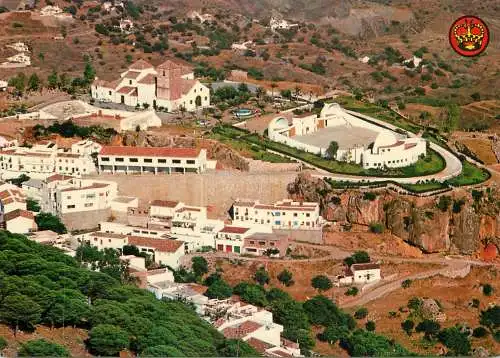 Spain Mijas Costa del Sol aerial view