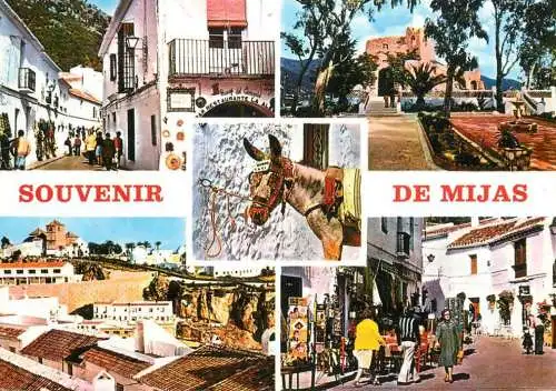 Spain Mijas several views souvenir