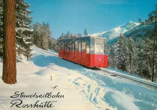 Austria Seefeld Standseilbahn Rosshutte