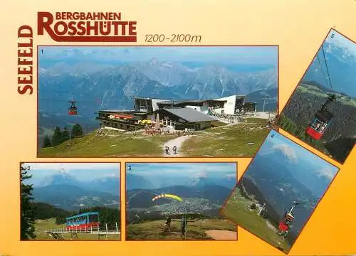 Austria Seefeld Bergbahnen Rosshutte multi view