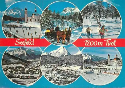 Austria Seefeld in Tirol several winter aspects
