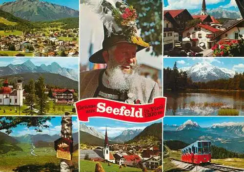 Austria Grusse aus Seefeld in Tirol multi view