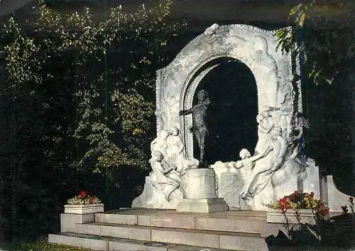 Austria Vienna Johann Strauss denkmal