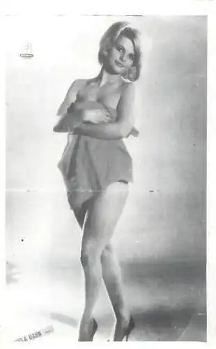 Female model posing