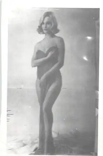 Female model posing