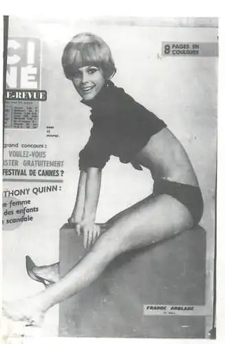Vintage celebrities souvenir photo