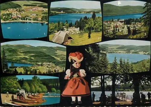 Germany Grusse vom Titisee Schwarzwald multi view souvenir
