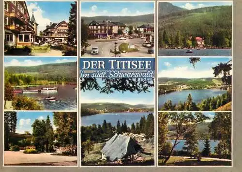 Germany Der Titisee im sudliche Schwarzwald multi view