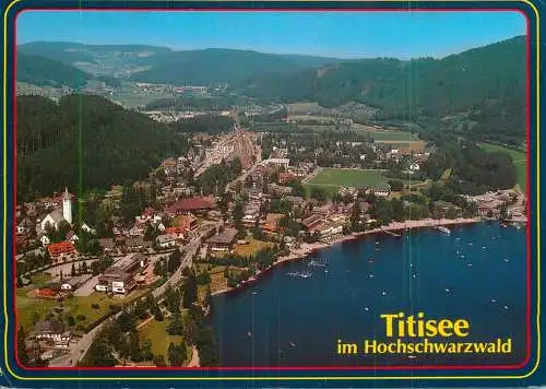 Germany Tititsee Hochschwarzwald panorama