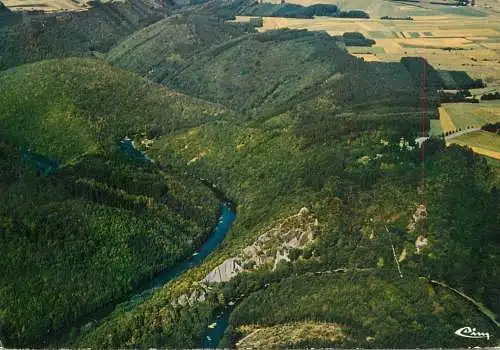 Belgium Nardin Les rochers du Herou vue aerienne