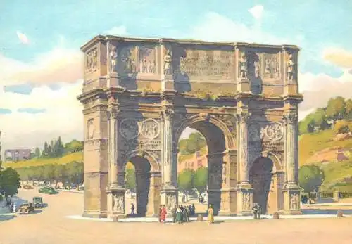Italy Rome Constantine arch